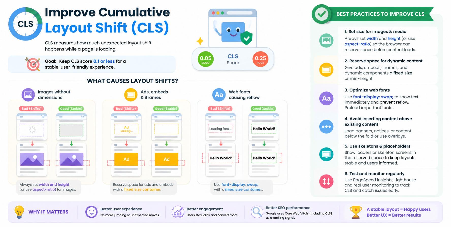 CLS - Cumulative Layout Shift explained